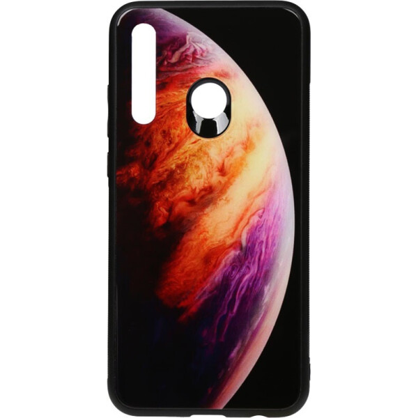 

Чехол-накладка TOTO Print Glass Space Case для Huawei P Smart+ 2019 Lilac