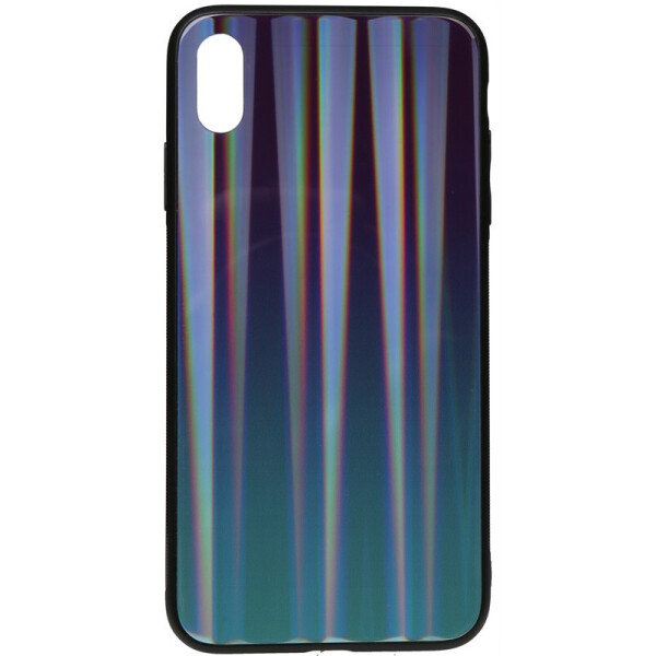 

Чехол-накладка TOTO Aurora Print Glass Case для Apple iPhone Xs Max Blue