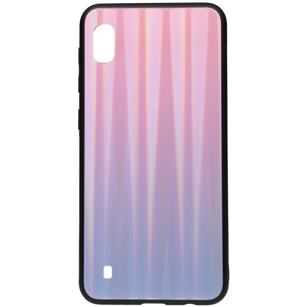 

Чехол-накладка TOTO Aurora Print Glass Case для Samsung Galaxy A10 Lilac