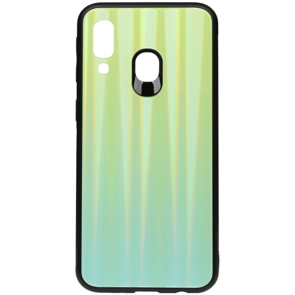 

Чехол-накладка TOTO Aurora Print Glass Case для Samsung Galaxy A40 Green