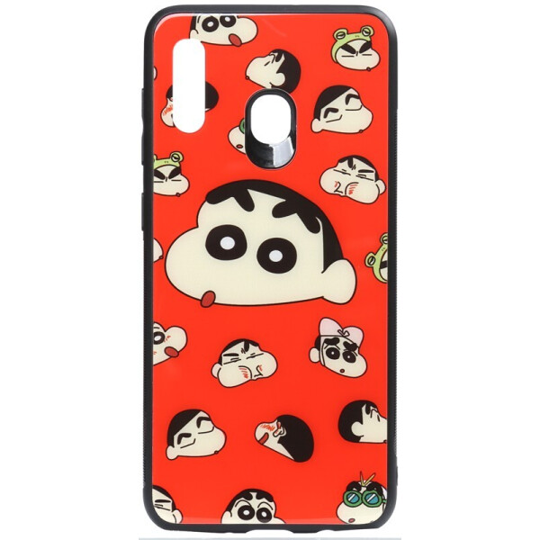 

Чехол-накладка TOTO Cartoon Print Glass Case для Huawei Y7 2019 A monkey