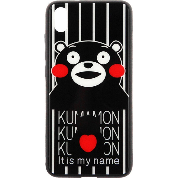 

Чехол-накладка TOTO Cartoon Print Glass Case для Xiaomi Redmi 7A Kumamon