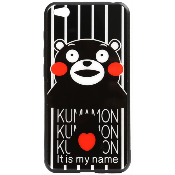 

Чехол-накладка TOTO Cartoon Print Glass Case для Xiaomi Redmi Go Kumamon