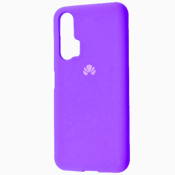 

Чехол Silicone Case Full Protective для Huawei Honor 20 Pro (Фиолетовый / Purple) (749582)