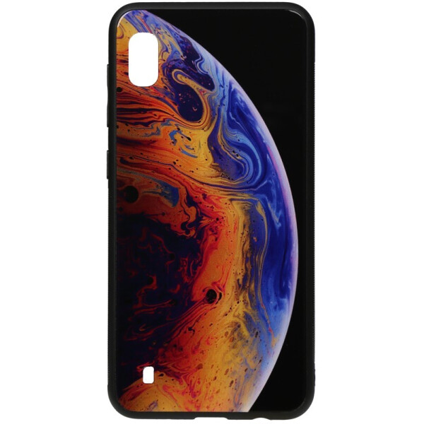 

Чехол-накладка TOTO Print Glass Space Case для Samsung Galaxy A10 Violet