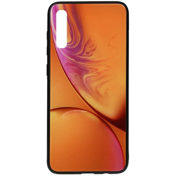 

Чехол-накладка TOTO Print Glass Space Case для Samsung Galaxy A70 Yellow