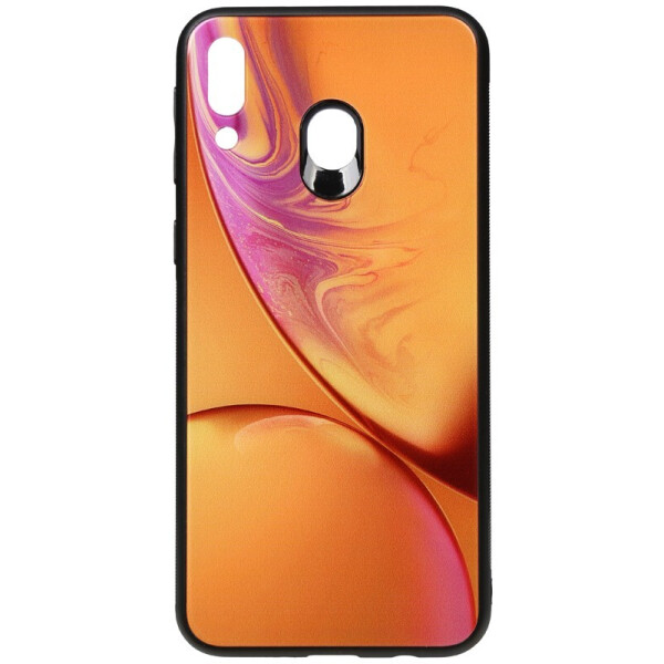 

Чехол-накладка TOTO Print Glass Space Case для Samsung Galaxy M20 Yellow
