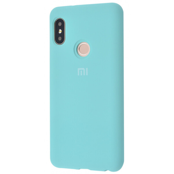

Чехол Silicone Case Full Protective для Xiaomi Redmi Note 5 Pro / Note 5 (DC) (Голубой / Light Blue) (749478)