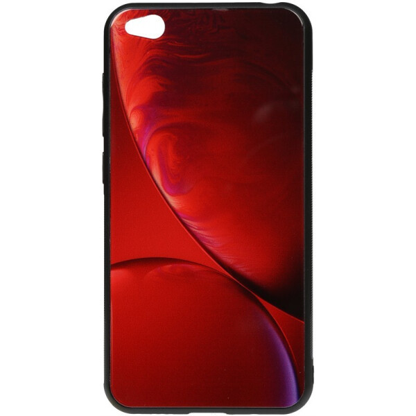 

Чехол-накладка TOTO Print Glass Space Case для Xiaomi Redmi Go Rubin Red