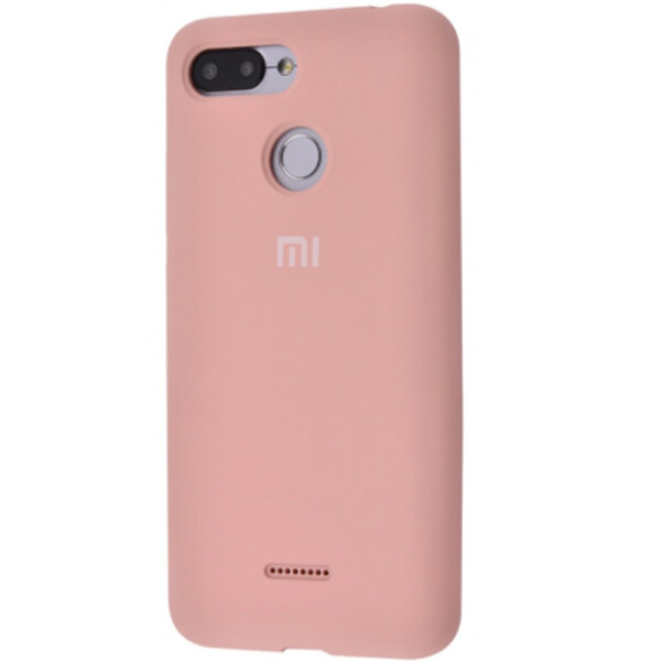 

Чехол Silicone Case Full Protective для Xiaomi Redmi 6 / 6A (Розовый / Pink Sand) (749606)