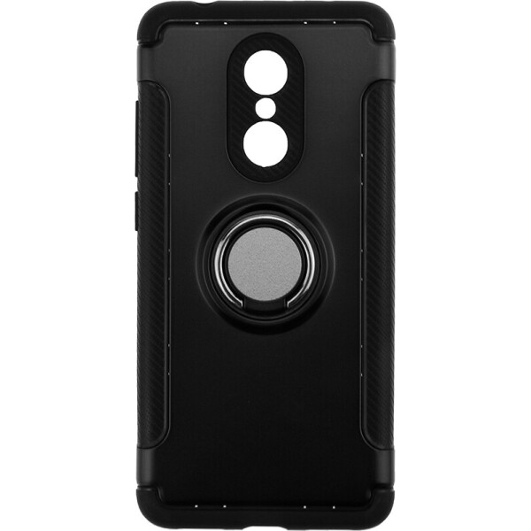 

Чехол-накладка TOTO TPU Case Ring series 2 in 1 Xiaomi Redmi 5 Black