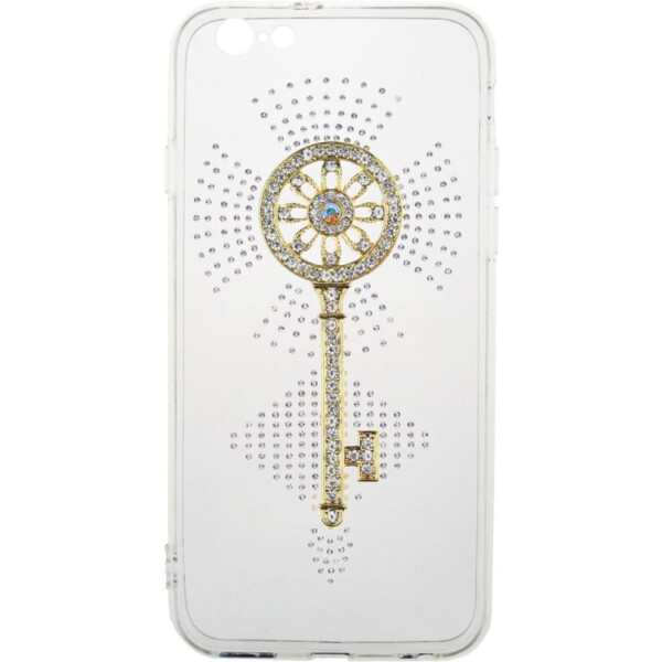 

Чехол-накладка TOTO TPU case with stones для iPhone 6/6S Key Transparent