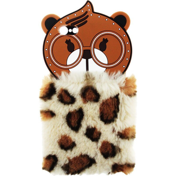 

Чехол-накладка TOTO TPU Fluffy Case для iPhone 6 Plus/6S Plus Bear Brown