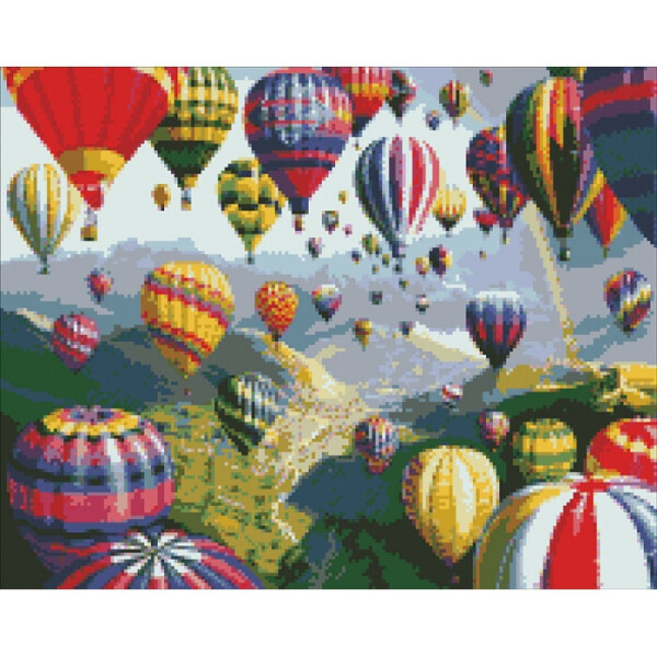 

Алмазная Вышивка. "воздушные Шары 2" 40*50См Am6114