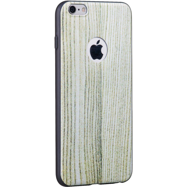 

Чехол-накладка HOCO Wood grain Element Series iPhone 6/6s White oak