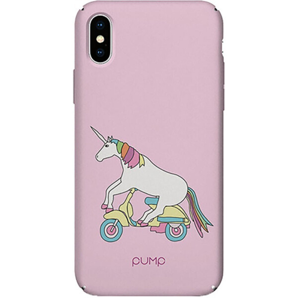 

Чехол-накладка PUMP Tender Touch Case for iPhone X/XS Unicorn Biker