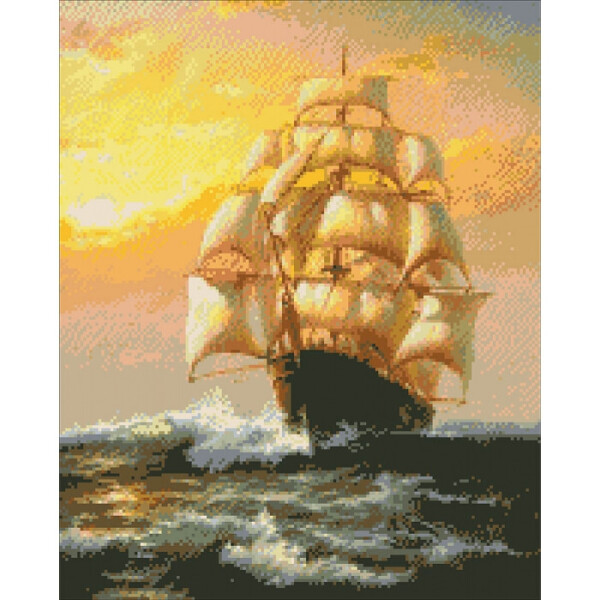 

Алмазная Мозаика. ";в Лучах Солнца"; 40*50См Am6009