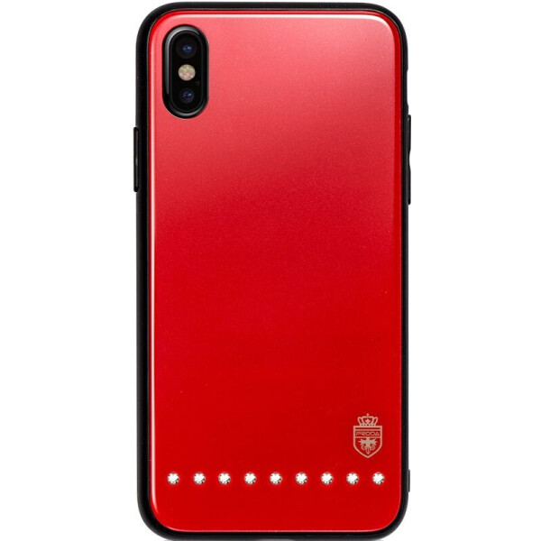 

Чехол-накладка Remax Batili Series Glass Case Apple iPhone X/XS Red