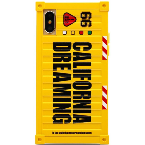 

Чехол-накладка Remax California Dreaming Case Apple iPhone X Yellow