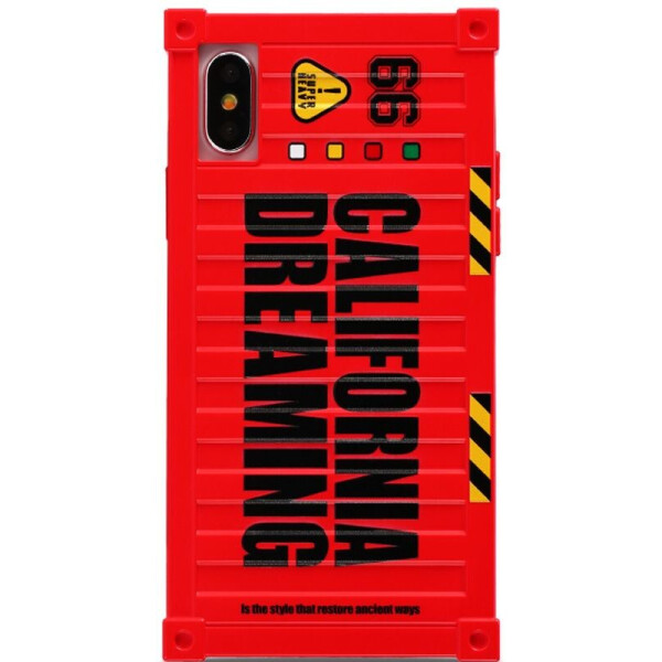 

Чехол-накладка Remax California Dreaming Case Apple iPhone X/Xs Red