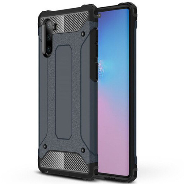 

Бронированный противоударный TPU+PC чехол Immortal для Samsung Galaxy Note 10 (Металл / Gun Metal) (748360)