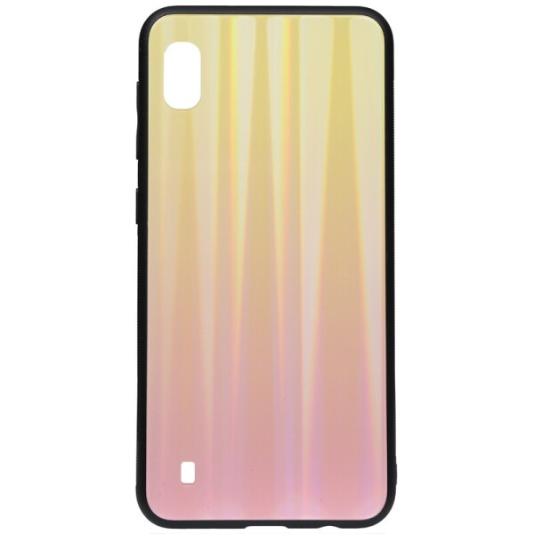 

Чехол-накладка TOTO Aurora Print Glass Case для Samsung Galaxy A10 Pink