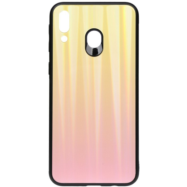 

Чехол-накладка TOTO Aurora Print Glass Case для Samsung Galaxy M20 Pink