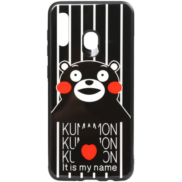 

Чехол-накладка TOTO Cartoon Print Glass Case для Huawei Y7 2019 Kumamon