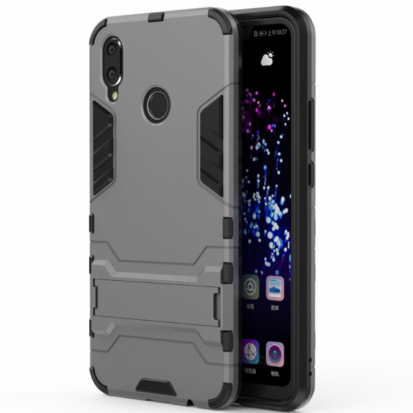 

Ударопрочный чехол-подставка Transformer для Huawei P Smart Z с мощной защитой корпуса (Металл / Gun Metal) (747770)