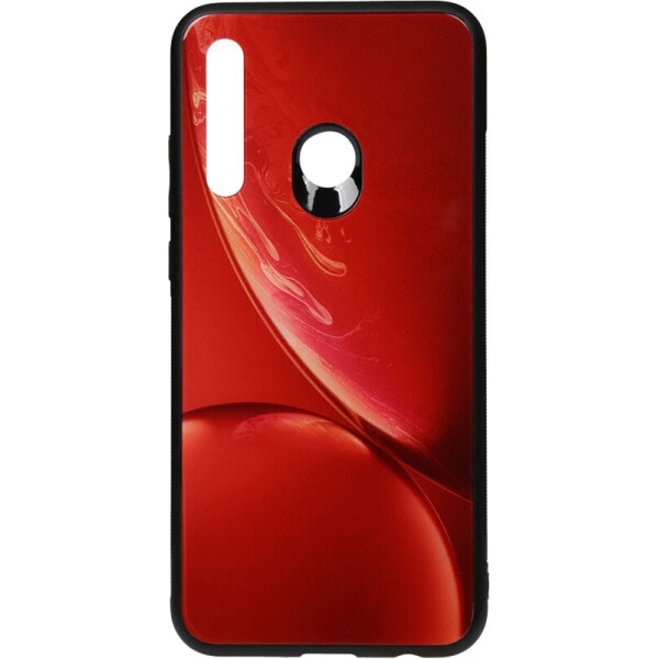 

Чехол-накладка TOTO Print Glass Space Case для Huawei P Smart+ 2019 Red