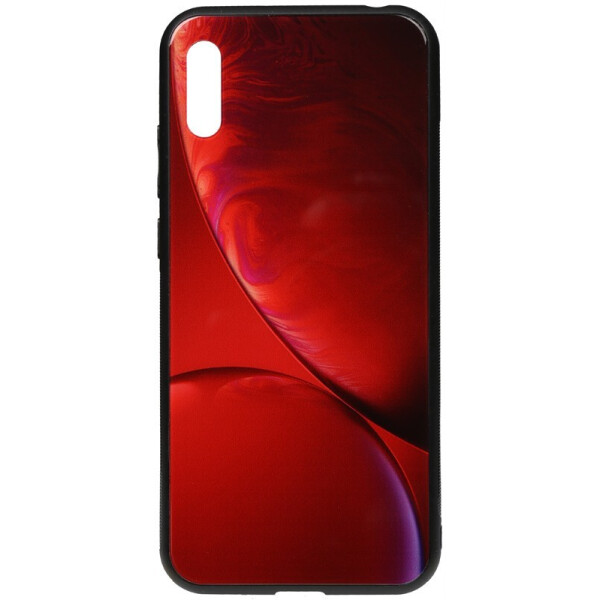 

Чехол-накладка TOTO Print Glass Space Case для Huawei Y6 2019 Rubin Red