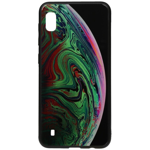

Чехол-накладка TOTO Print Glass Space Case для Samsung Galaxy A10 Green