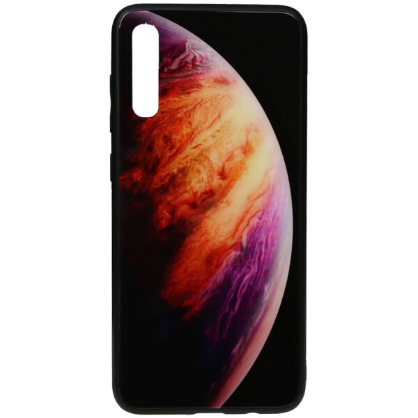 

Чехол-накладка TOTO Print Glass Space Case для Samsung Galaxy A70 Lilac