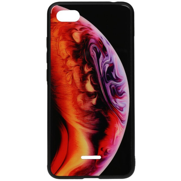 

Чехол-накладка TOTO Print Glass Space Case для Xiaomi Redmi 6A Amethyst
