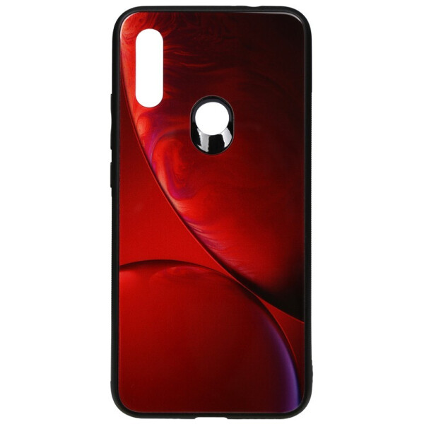 

Чехол-накладка TOTO Print Glass Space Case для Xiaomi Redmi 7 Rubin Red