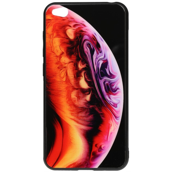 

Чехол-накладка TOTO Print Glass Space Case для Xiaomi Redmi Go Amethyst