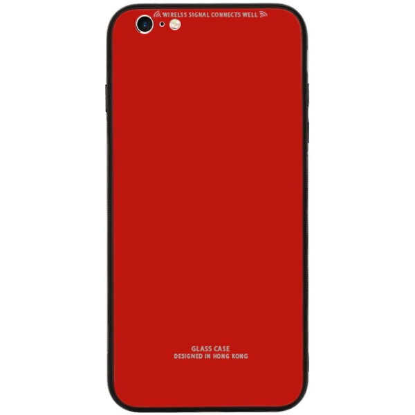 

Чехол-накладка TOTO Pure Glass Case для Apple iPhone 6 PLUS/6S PLUS Red