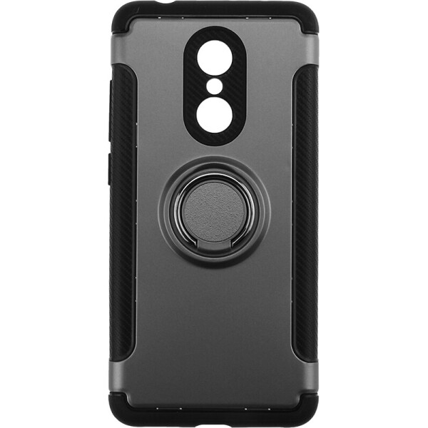 

Чехол-накладка TOTO TPU Case Ring series 2 in 1 Xiaomi Redmi 5 Gray