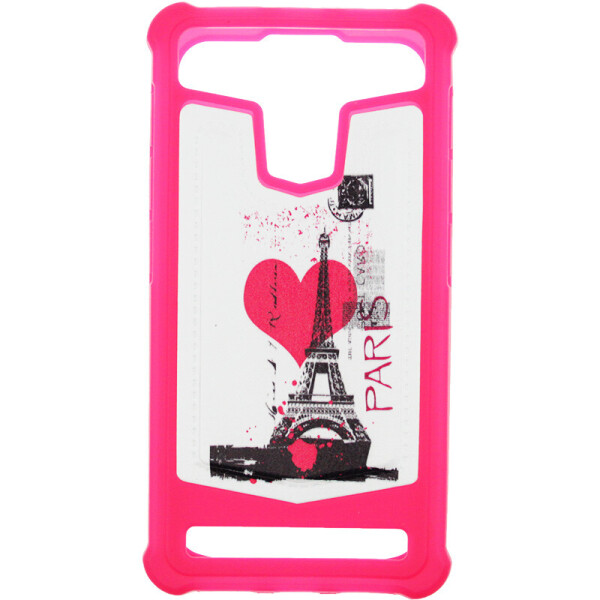 

Чехол-накладка TOTO Universal TPU case with image 5,5" Eiffel Tower