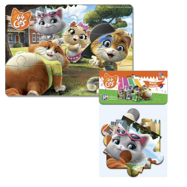 

Игра Настольная ";макси Пазлы. 44 Cats"; Vt1722-13