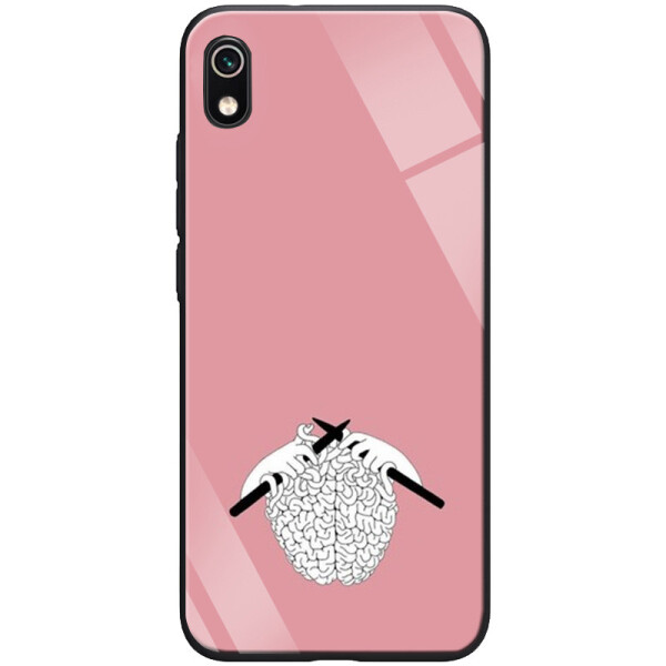 

TPU+Glass чехол ForFun для Xiaomi Redmi 7A (Мозги) (748267)