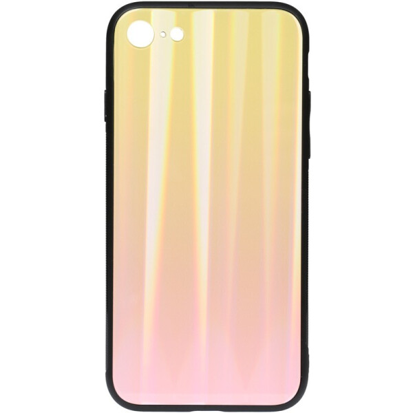 

Чехол-накладка TOTO Aurora Print Glass Case для Apple iPhone 6/6S Pink
