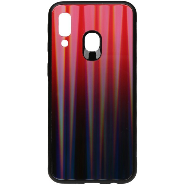 

Чехол-накладка TOTO Aurora Print Glass Case для Samsung Galaxy A40 Red