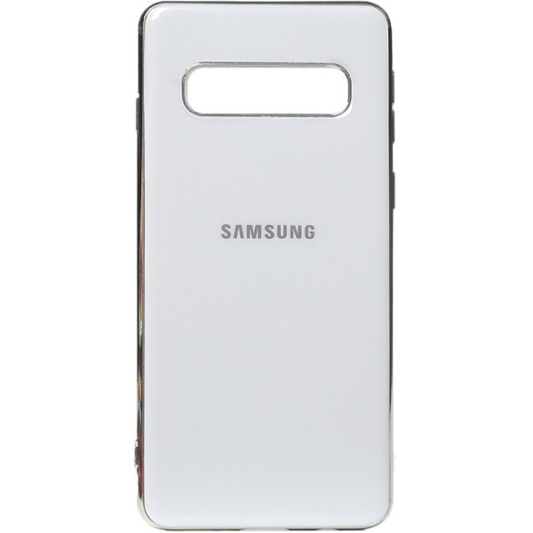 

Чехол-накладка TOTO Electroplate TPU Case для Samsung Galaxy S10 White