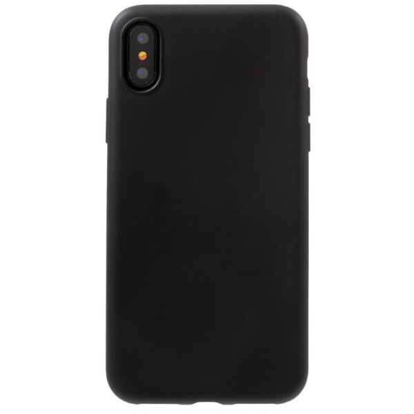 

Чехол-накладка TOTO Full covered rubberized PC case iPhone X Black