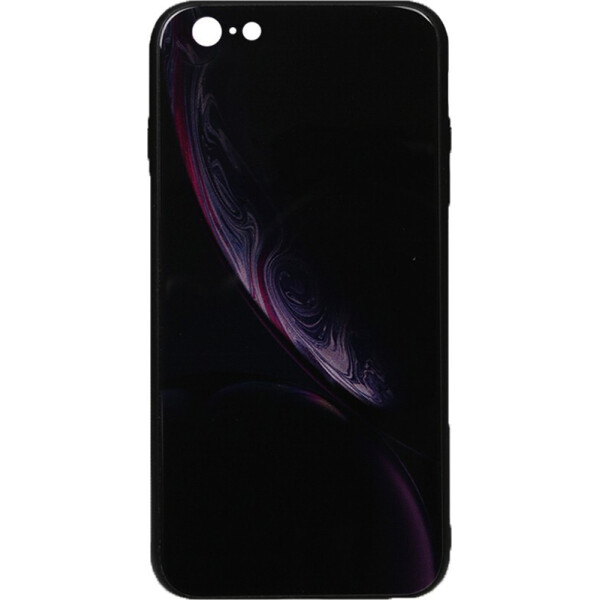 

Чехол-накладка TOTO Print Glass Space Case для Apple iPhone 6/6s Black