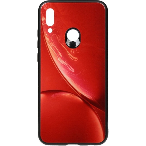 

Чехол-накладка TOTO Print Glass Space Case для Huawei P Smart 2019 Red