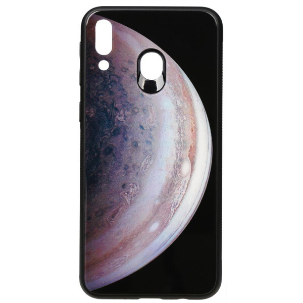 

Чехол-накладка TOTO Print Glass Space Case для Samsung Galaxy M20 Grey