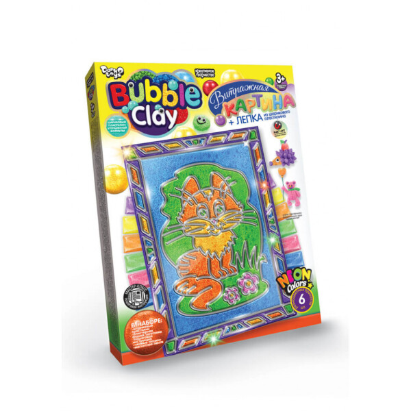 

Набор Креативного Творчества 8063Dt ";bubble Clay"; Витражная Картина