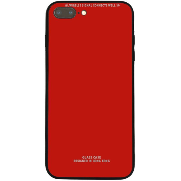 

Чехол-накладка TOTO Pure Glass Case для Apple iPhone 7 PLUS/8 PLUS Red